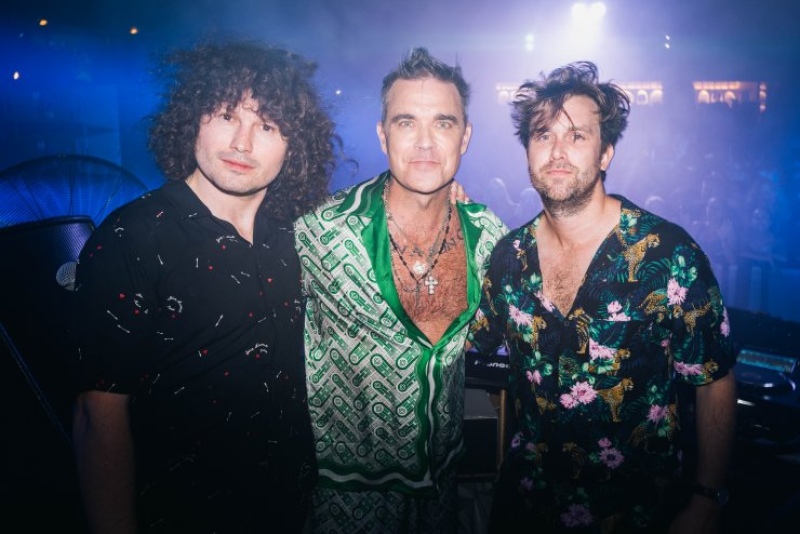 Lufthaus, el grupo de música electrónica de Robbie Williams lanza su disco debut